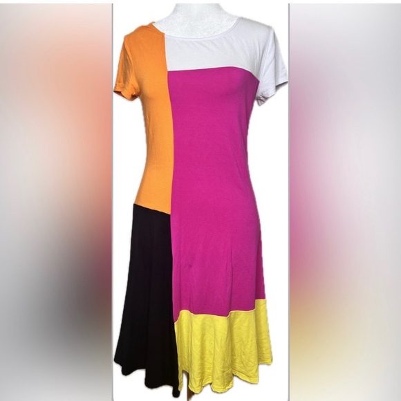 Dresses & Skirts - Colorblock dress sz. S